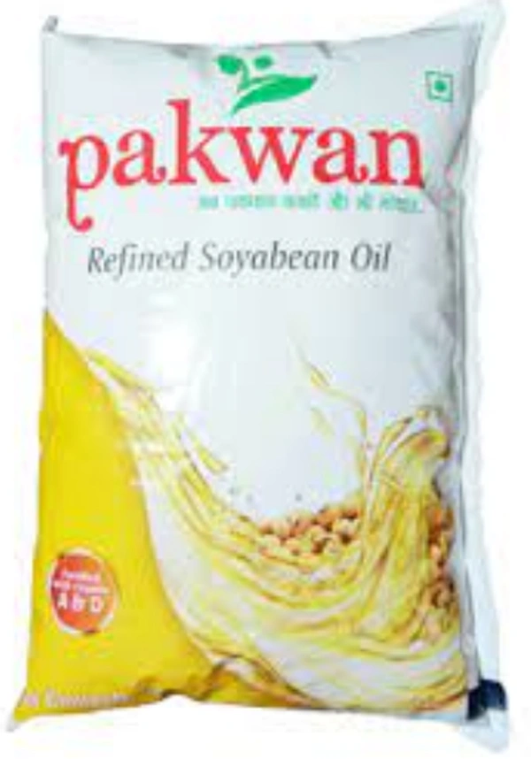 PAKWAN REFINED SOYABEAN OIL - 500 ML